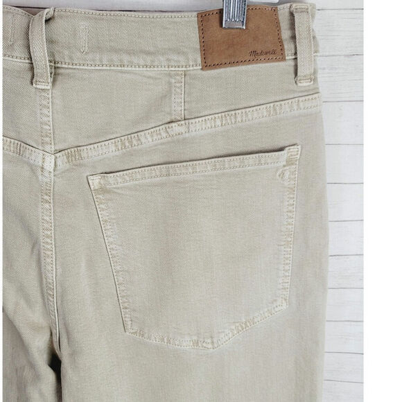 MADEWELL 90'S STRAIGHT JEANS IN DRIFTWOOD, SZ 31 - Picture 9 of 16
